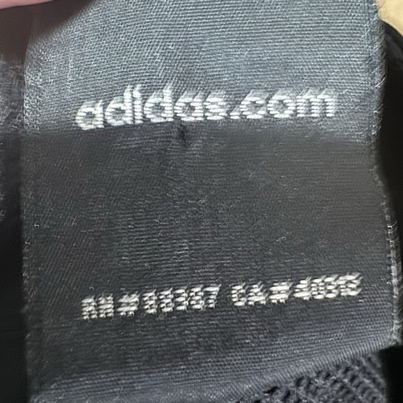 Adidas Essentials 3-Stripes 1/4 Zip Pullover Windbreaker Black White Men's Sz M - Picture 4 of 9